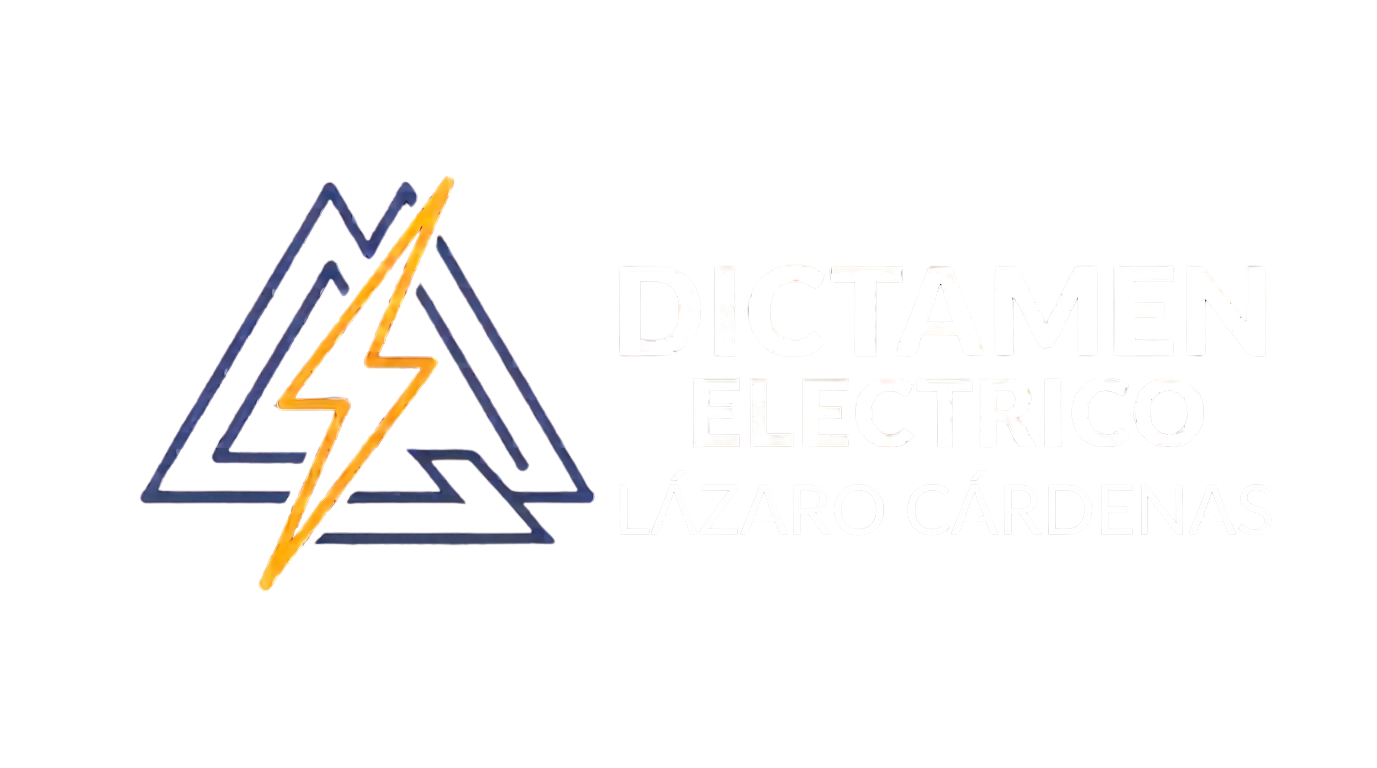 Logotipo Dictamen Eléctrico Lázaro Cárdenas